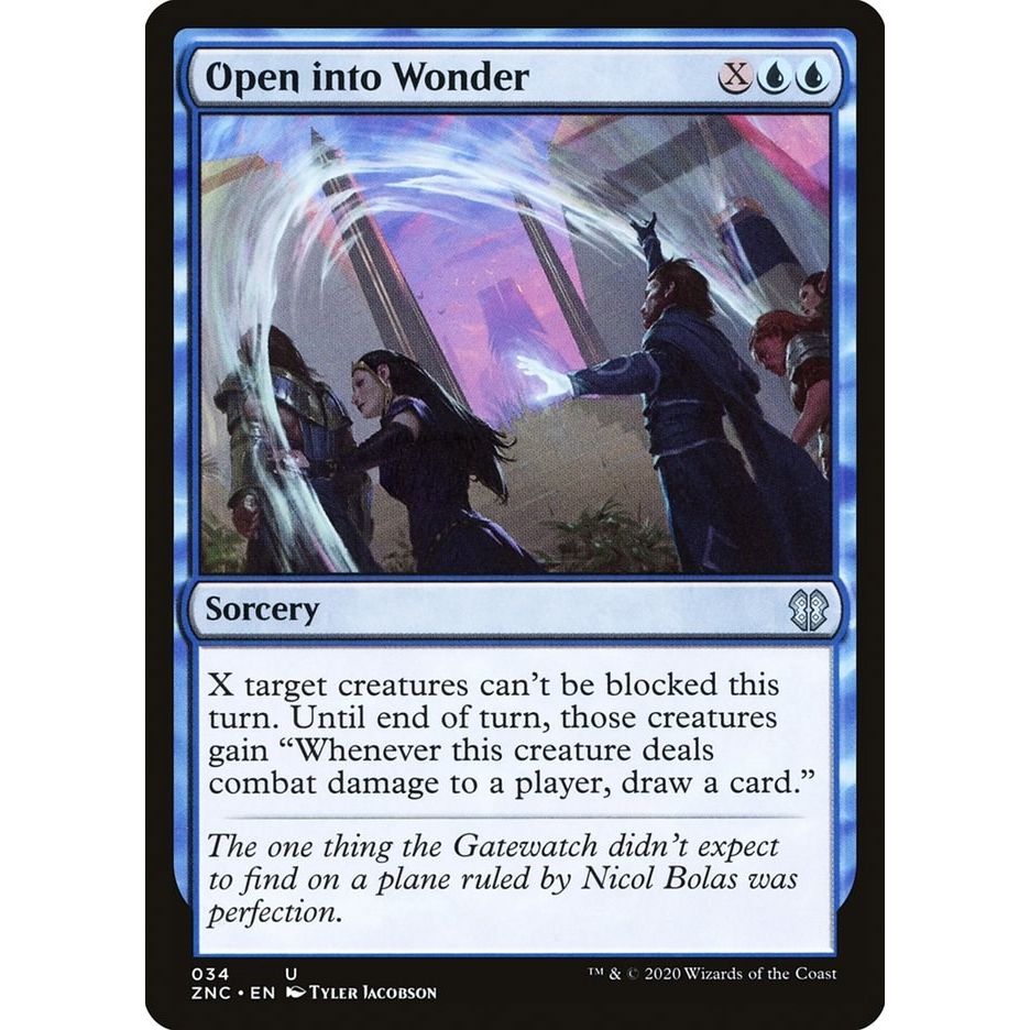 Image for Open into Wonder (34) (ZNC) - Magic: The Gathering