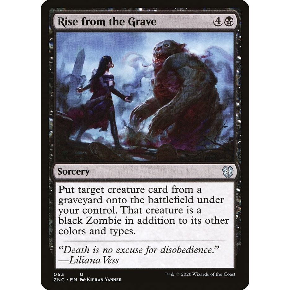 Image for Rise from the Grave (53) (ZNC) - Magic: The Gathering