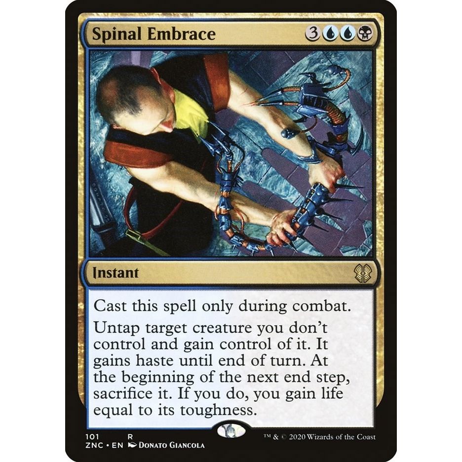 Image for Spinal Embrace (101) (ZNC) - Magic: The Gathering