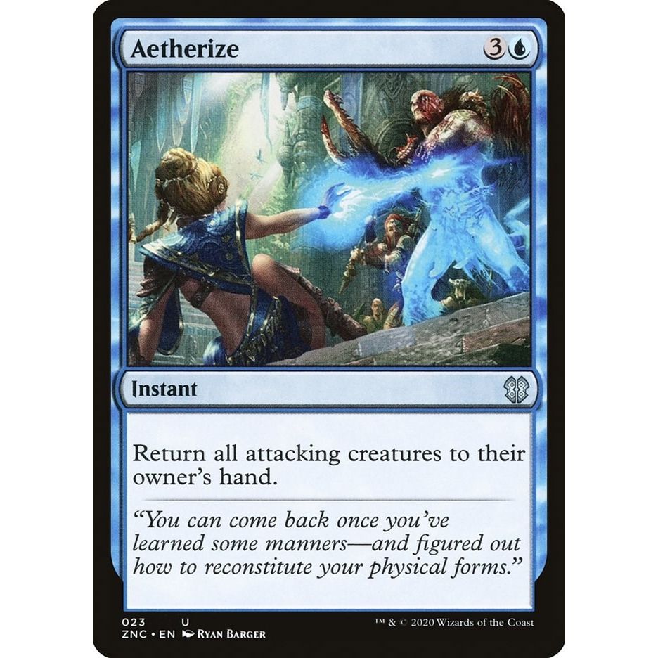 Image for Aetherize (23) (ZNC) - Magic: The Gathering