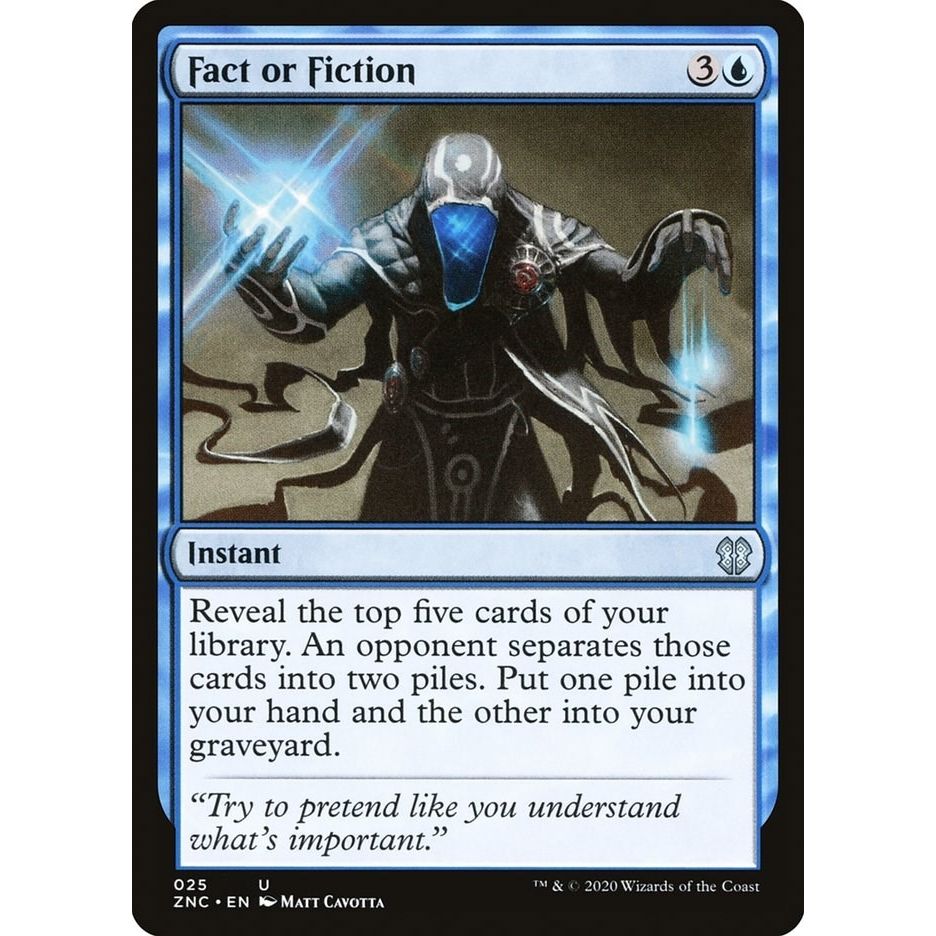 Image for Fact or Fiction (25) (ZNC) - Magic: The Gathering