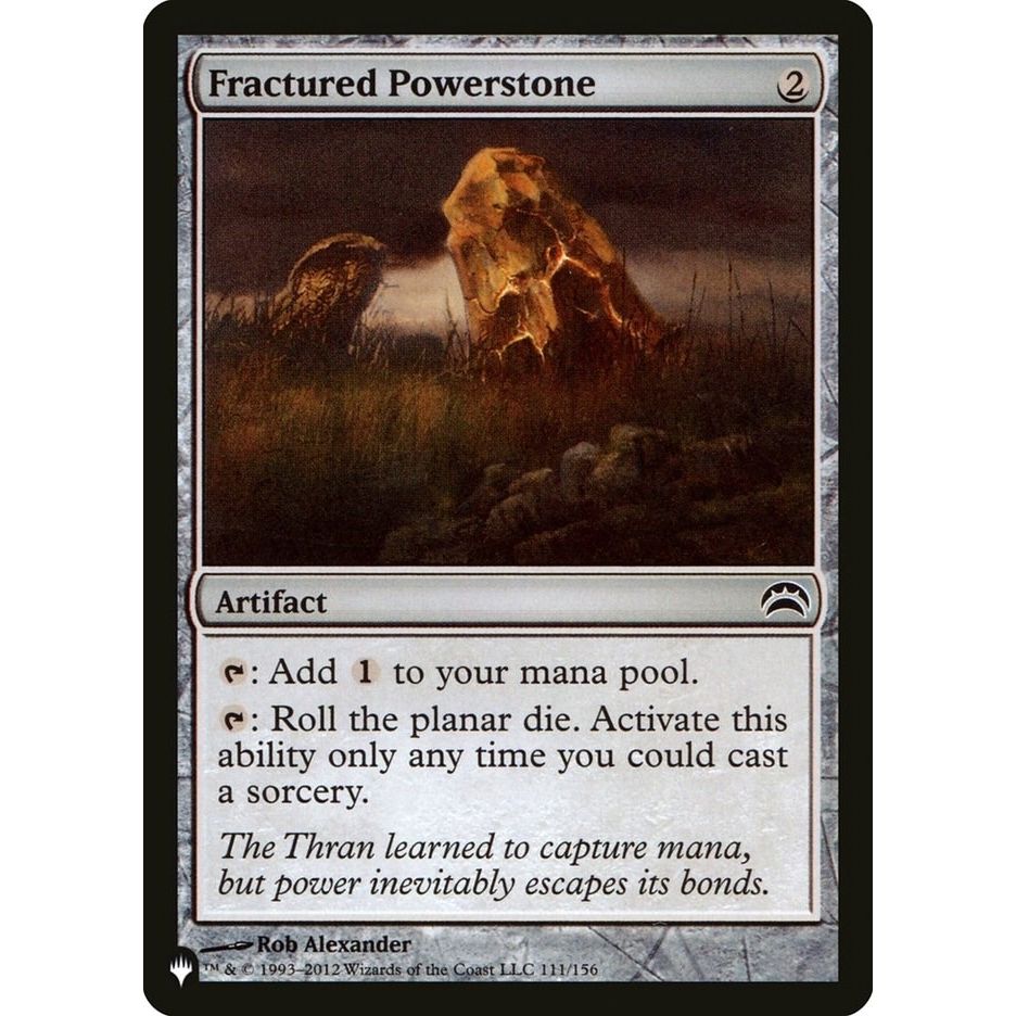 Image for Fractured Powerstone (111/156) (LIST) - Magic: The Gathering