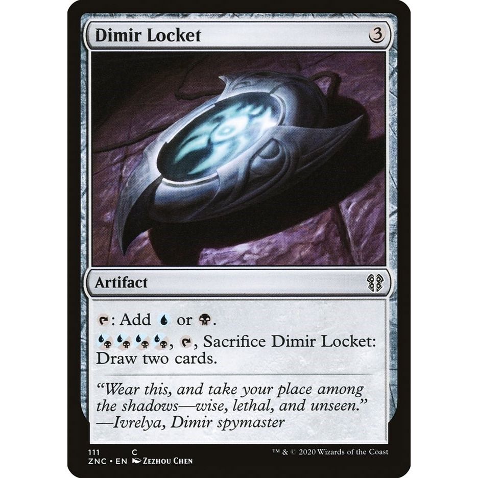 Image for Dimir Locket (111) (ZNC) - Magic: The Gathering