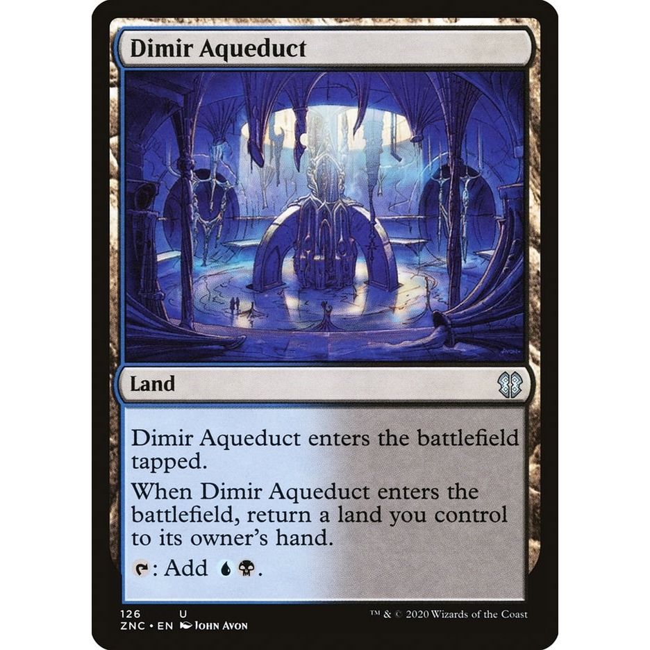 Image for Dimir Aqueduct (126) (ZNC) - Magic: The Gathering