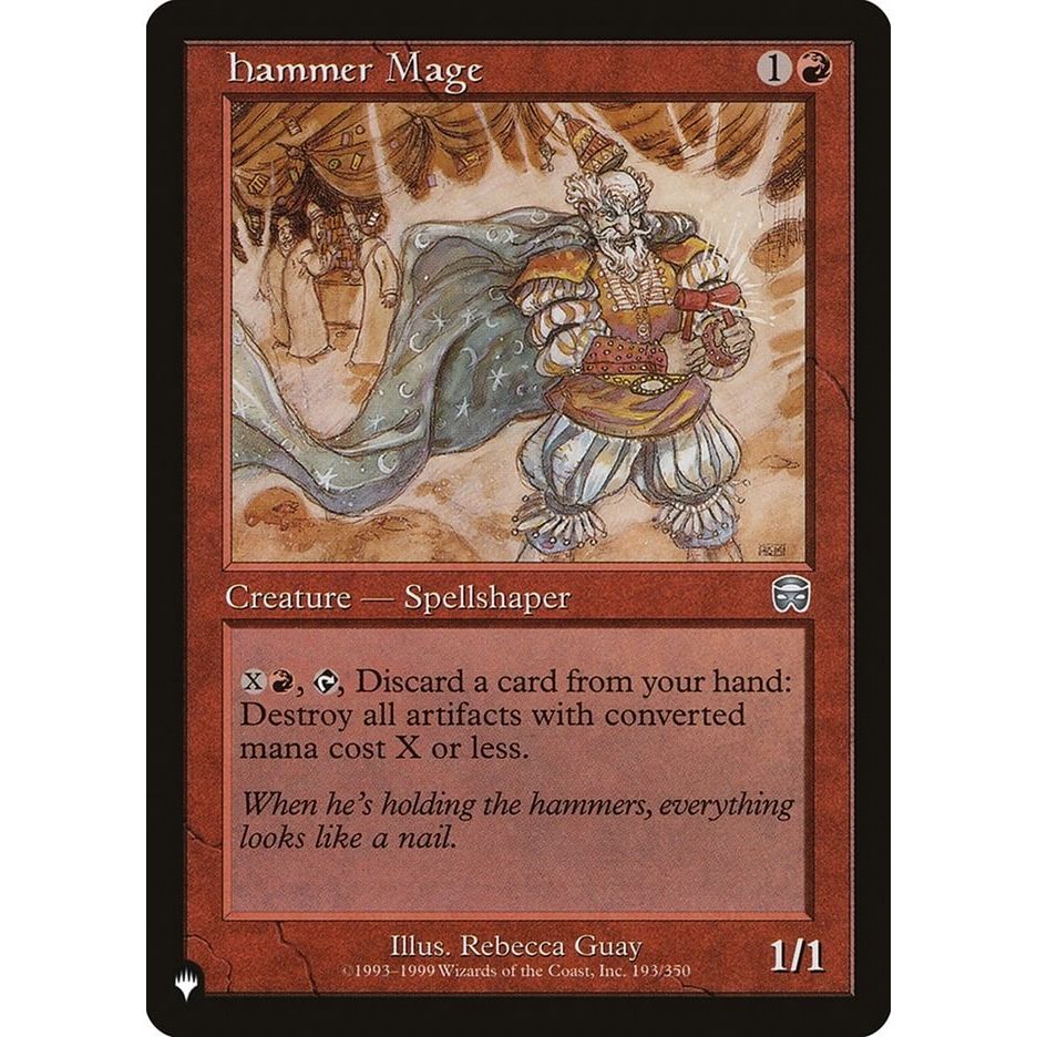 Image for Hammer Mage (193/350) (LIST) - Magic: The Gathering