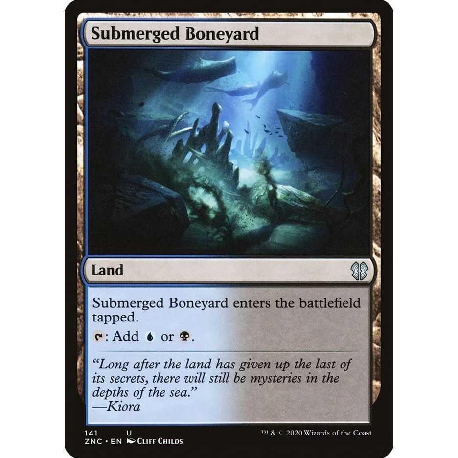 Image for Submerged Boneyard (141) (ZNC) - Magic: The Gathering