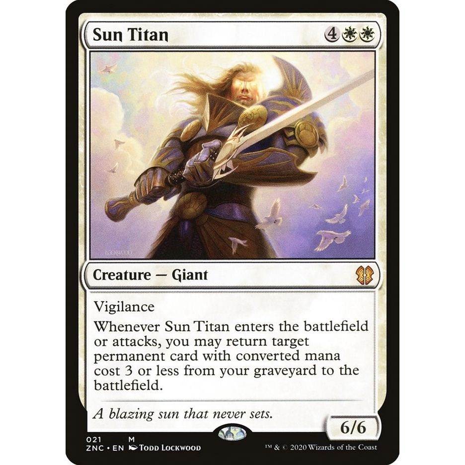 Image for Sun Titan (21) (ZNC) - Magic: The Gathering