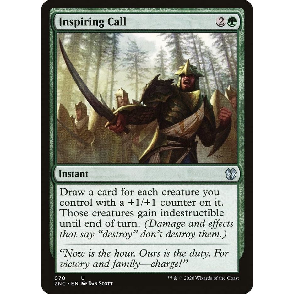 Image for Inspiring Call (70) (ZNC) - Magic: The Gathering