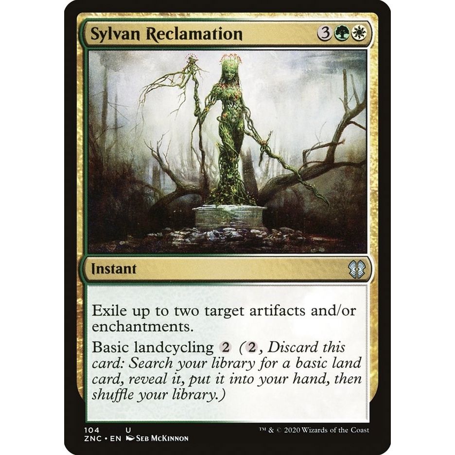 Image for Sylvan Reclamation (104) (ZNC) - Magic: The Gathering
