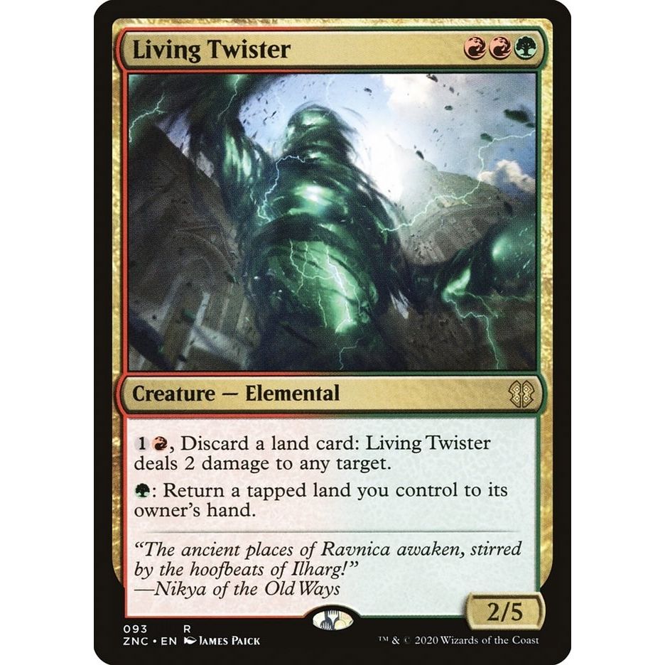 Image for Living Twister (93) (ZNC) - Magic: The Gathering
