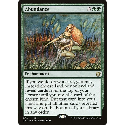 Image for Abundance (58) (ZNC) - Magic: The Gathering