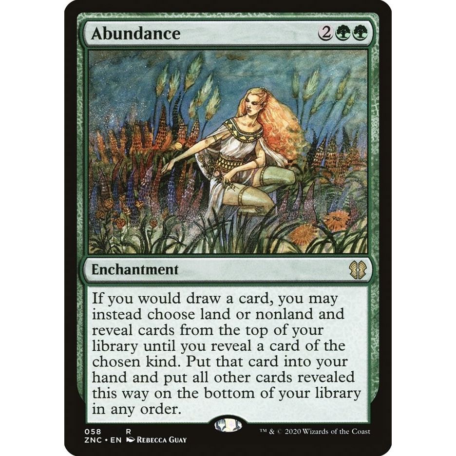 Image for Abundance (58) (ZNC) - Magic: The Gathering