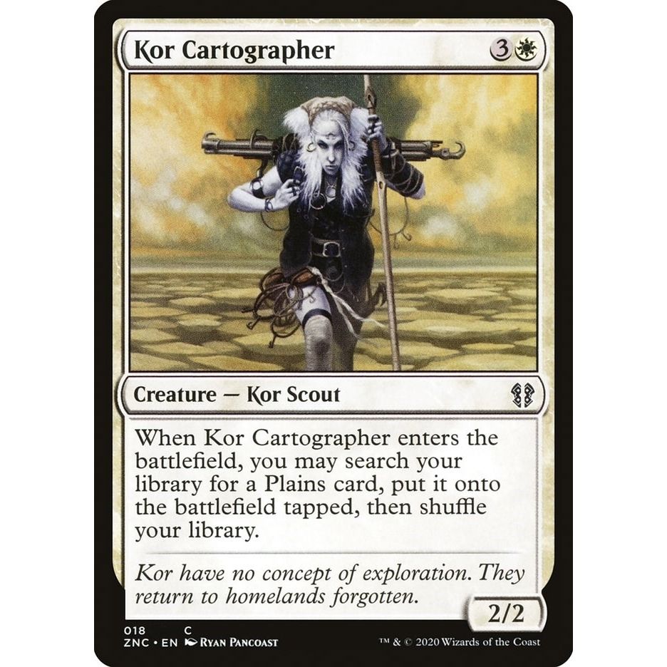 Image for Kor Cartographer (18) (ZNC) - Magic: The Gathering