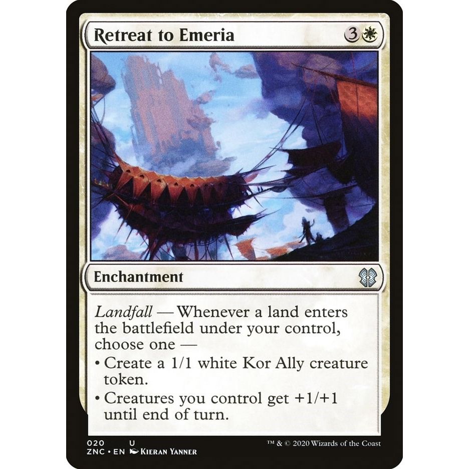 Image for Retreat to Emeria (20) (ZNC) - Magic: The Gathering