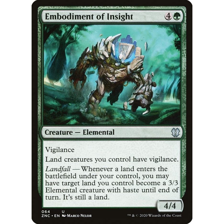 Image for Embodiment of Insight (64) (ZNC) - Magic: The Gathering