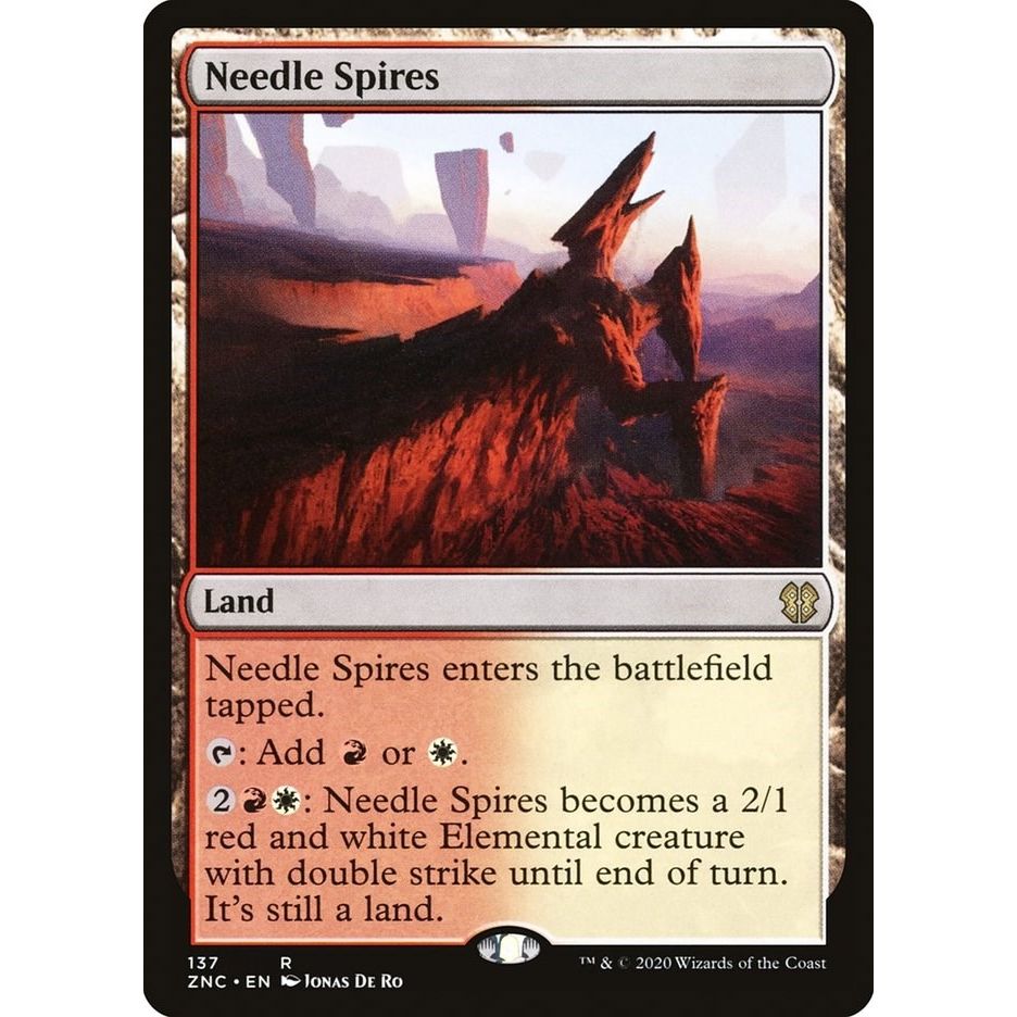 Image for Needle Spires (137) (ZNC) - Magic: The Gathering