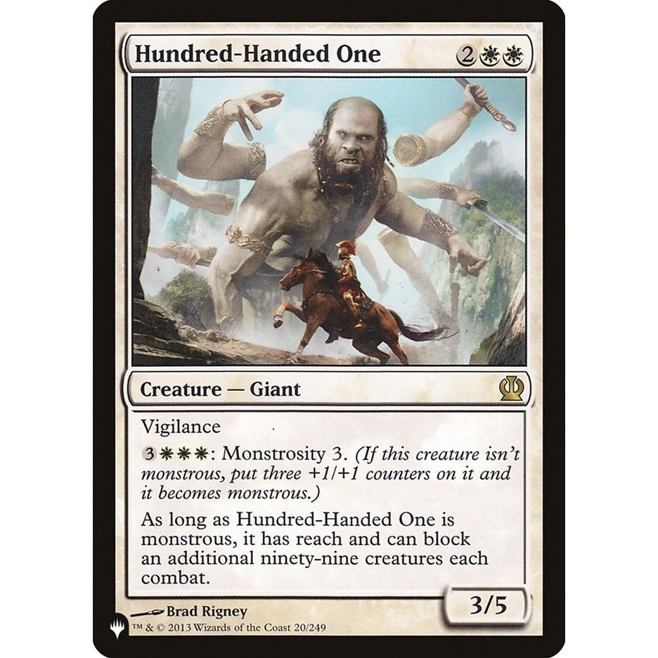 Image for Hundred-Handed One (20/249) (LIST) - Magic: The Gathering