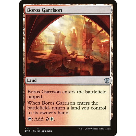 Image for Boros Garrison (122) (ZNC) - Magic: The Gathering