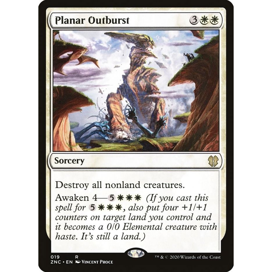 Image for Planar Outburst (19) (ZNC) - Magic: The Gathering