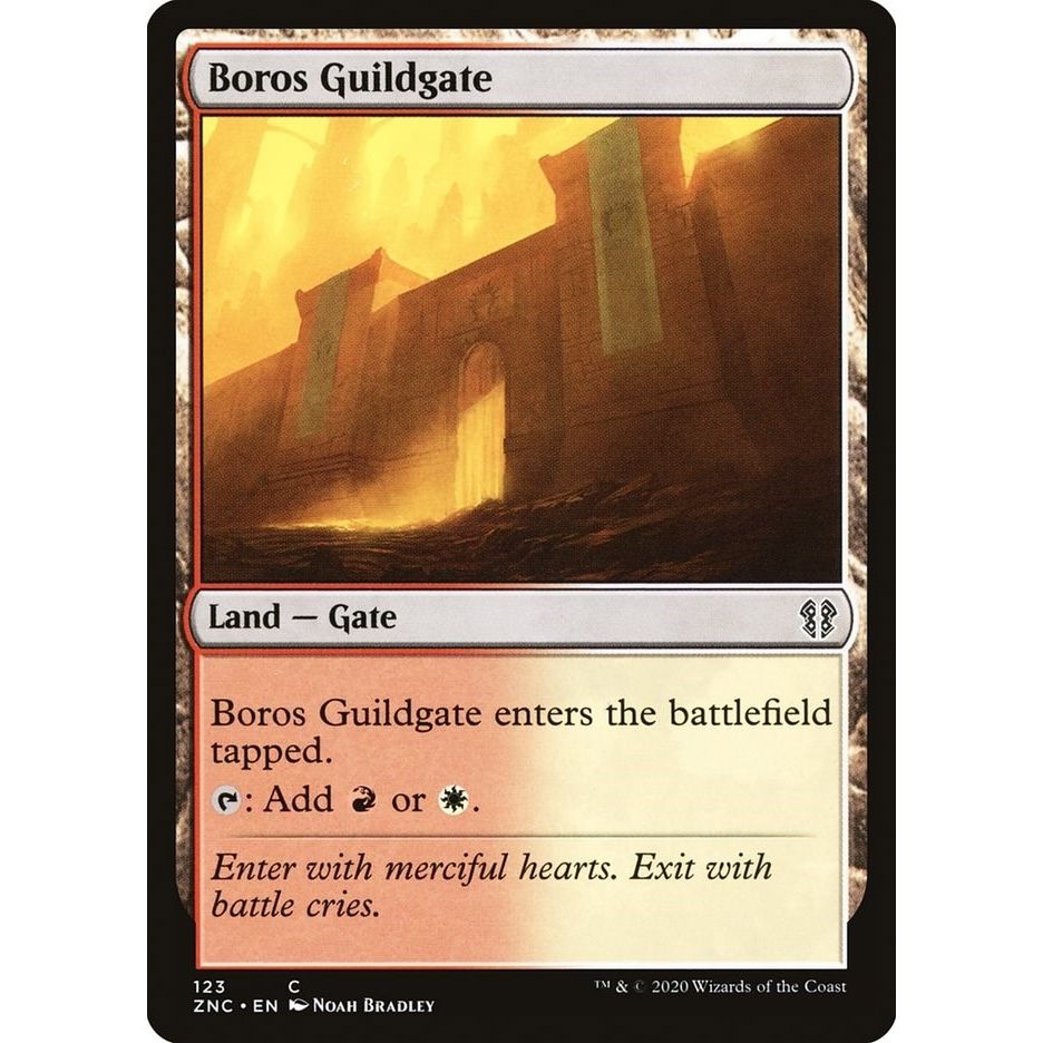 Image for Boros Guildgate (123) (ZNC) - Magic: The Gathering