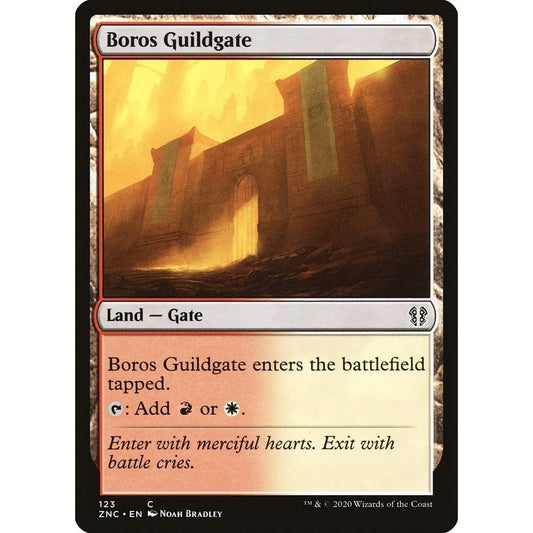 Image for Boros Guildgate (123) (ZNC) - Magic: The Gathering