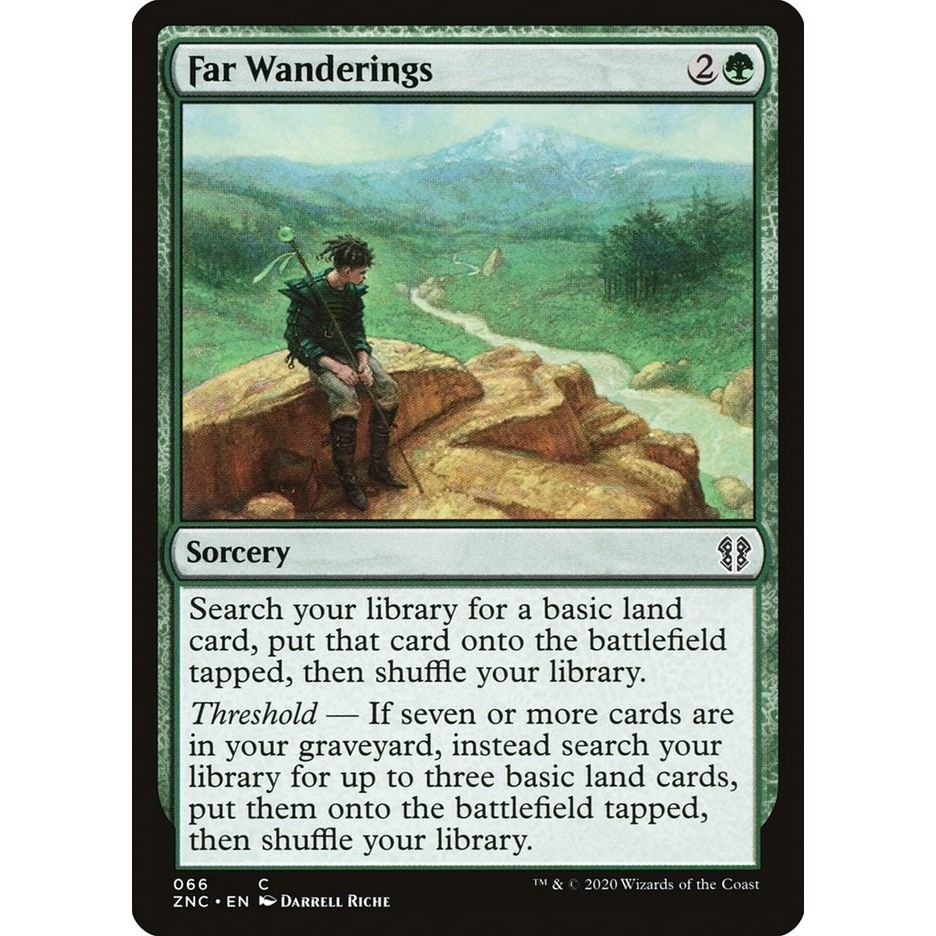 Image for Far Wanderings (66) (ZNC) - Magic: The Gathering