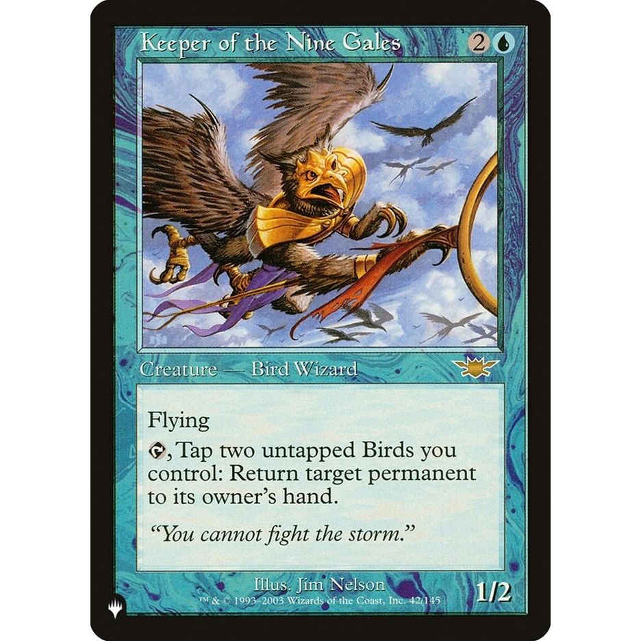 Image for Keeper of the Nine Gales (42/145) (LIST) - Magic: The Gathering