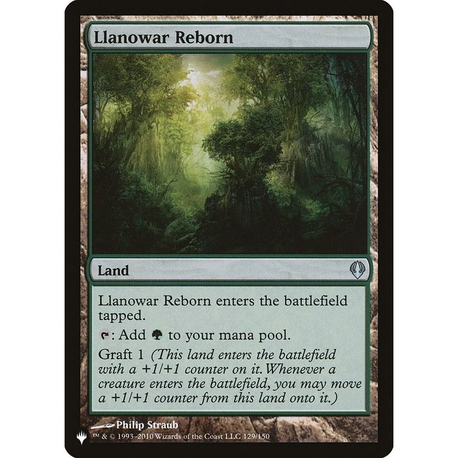 Image for Llanowar Reborn (129/150) (LIST) - Magic: The Gathering