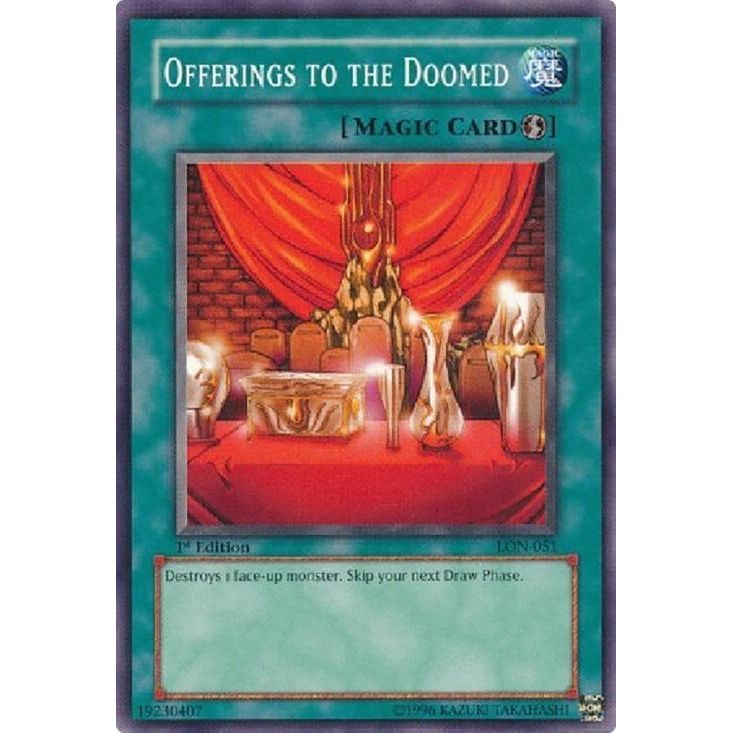 Image for Offerings to the Doomed (LON-051) (LON) - YuGiOh