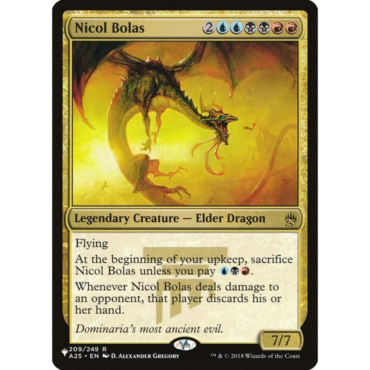 Image for Nicol Bolas (209/249) (LIST) - Magic: The Gathering