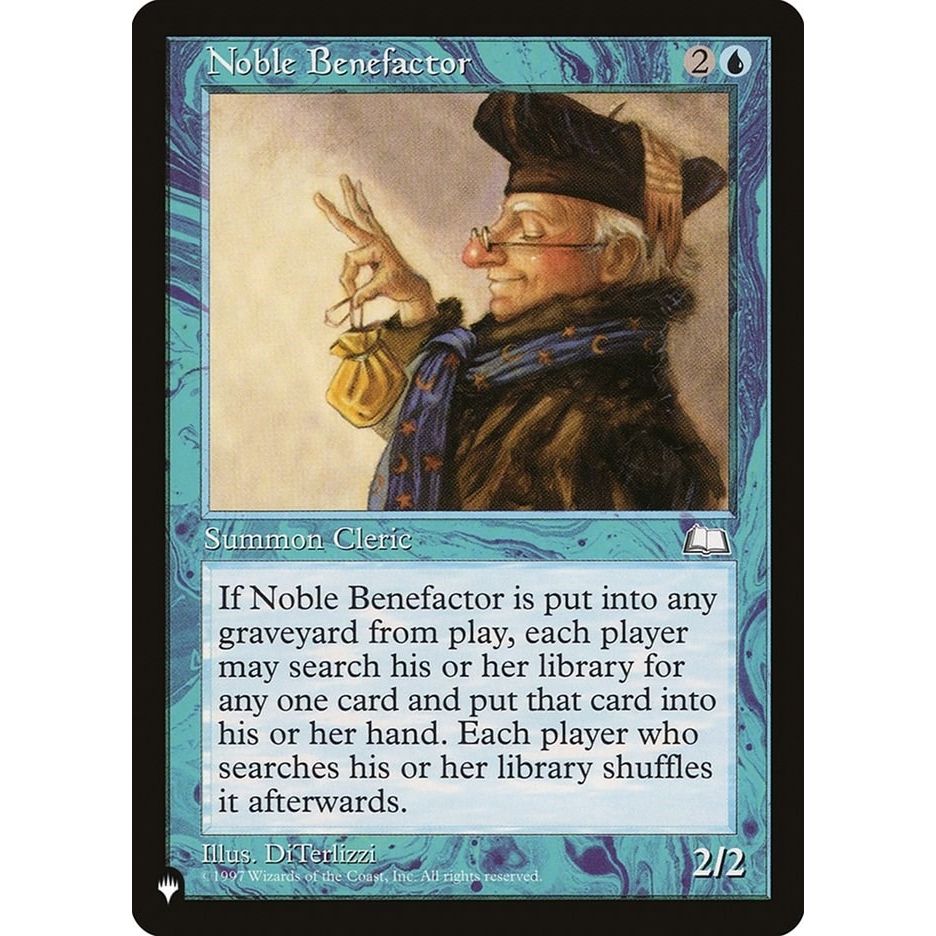 Image for Noble Benefactor (LIST) - Magic: The Gathering