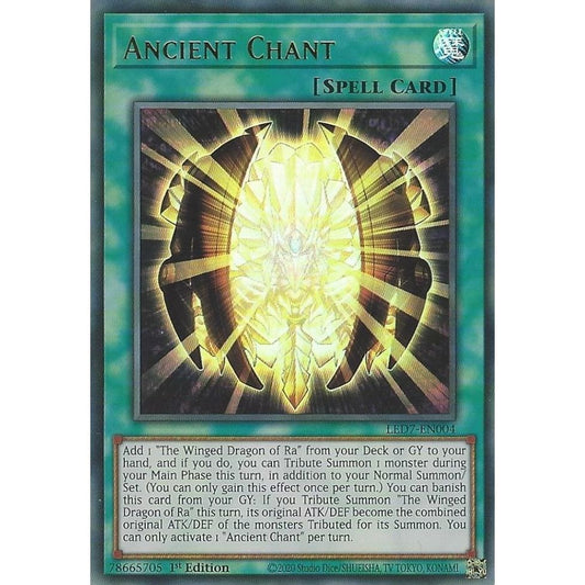Image for Ancient Chant (LED7-EN004) (LED7) - YuGiOh