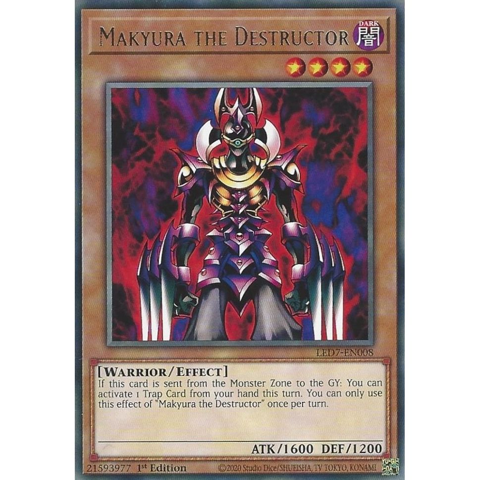 Image for Makyura the Destructor (LED7-EN008) (LED7) - YuGiOh