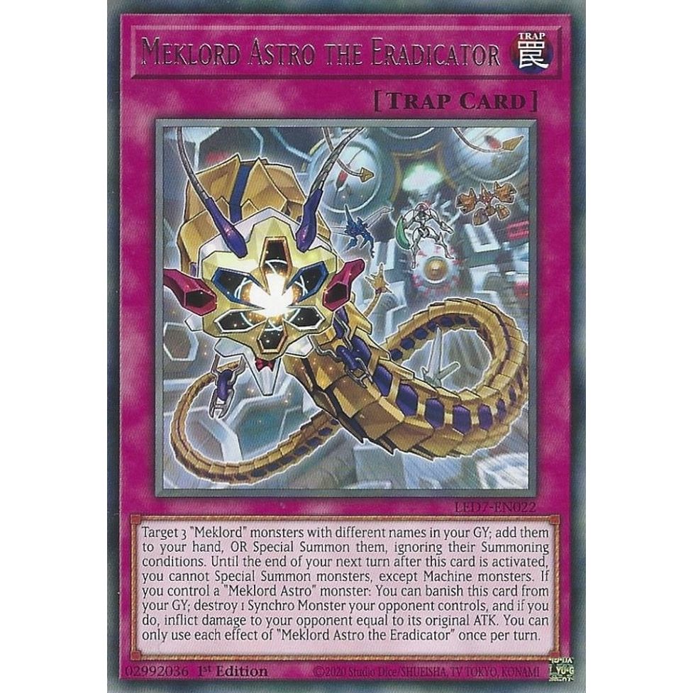 Image for Meklord Astro the Eradicator (LED7-EN022) (LED7) - YuGiOh
