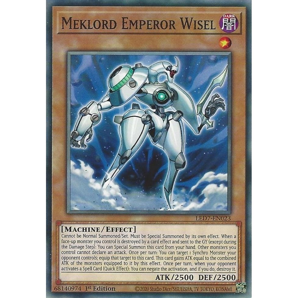 Image for Meklord Emperor Wisel (LED7-EN023) (LED7) - YuGiOh