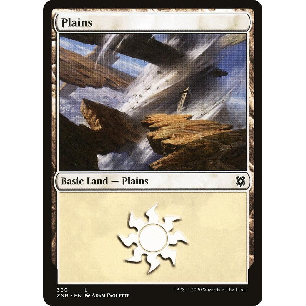 Image for Plains (380) (ZNR) - Magic: The Gathering