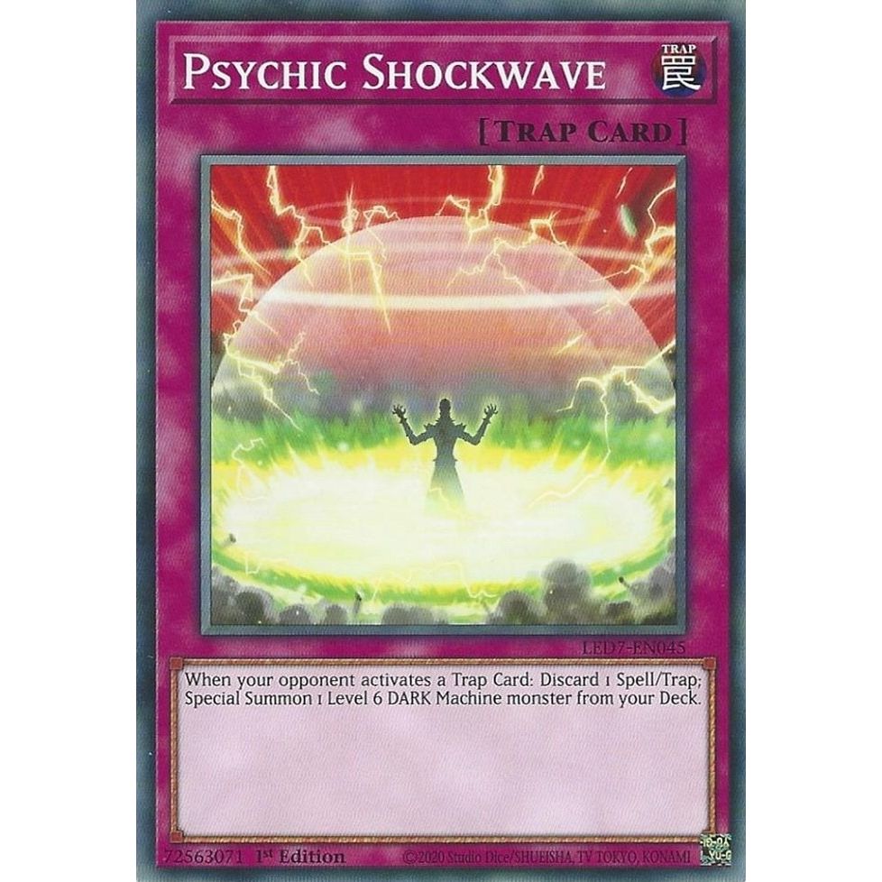 Image for Psychic Shockwave (LED7-EN045) (LED7) - YuGiOh
