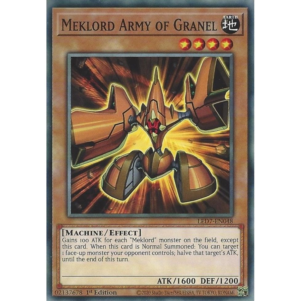 Image for Meklord Army of Granel (LED7-EN048) (LED7) - YuGiOh