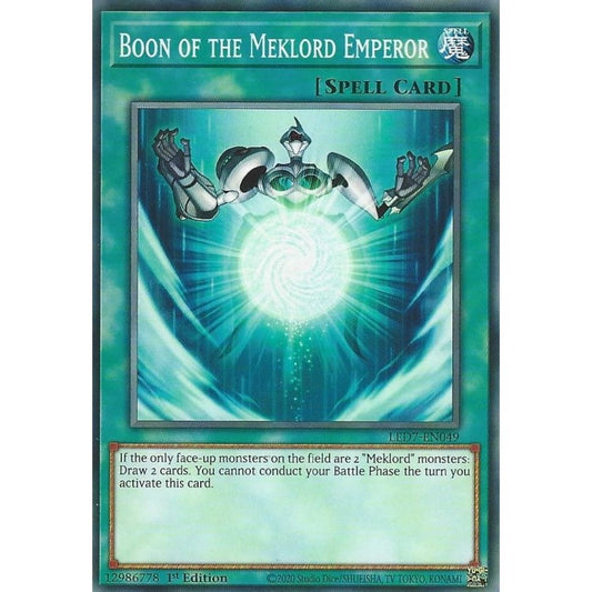 Image for Boon of the Meklord Emperor (LED7-EN049) (LED7) - YuGiOh