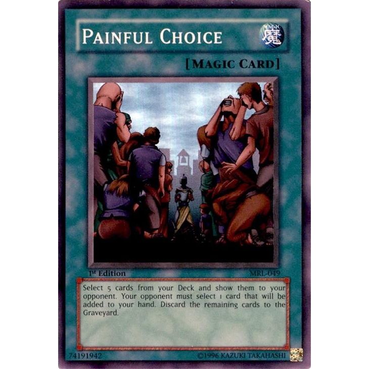 Image for Painful Choice (MRL-049) (MRL-EN) - YuGiOh