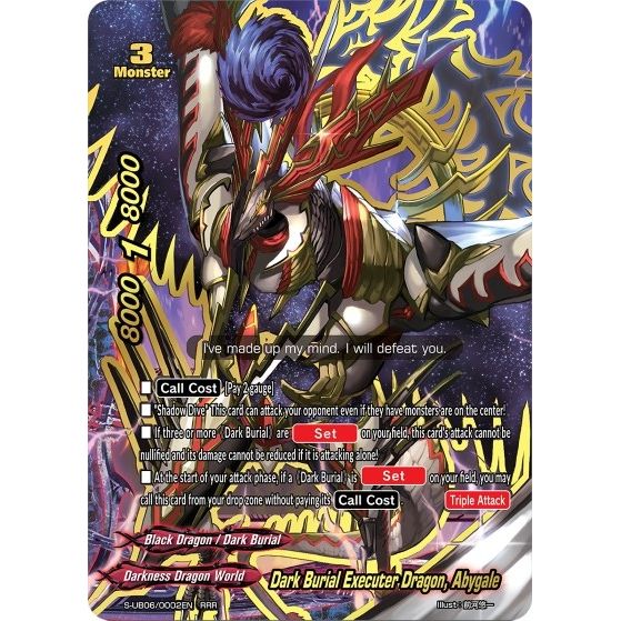 Image for Dark Burial Executer Dragon, Abygale (S-UB06/0002EN) (S-UB06) - Future Card BuddyFight