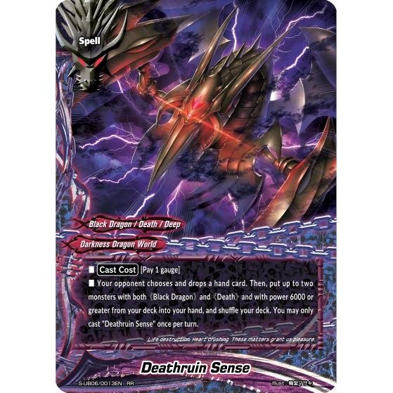 Image for Deathruin Sense (S-UB06/0013EN) (S-UB06) - Future Card BuddyFight