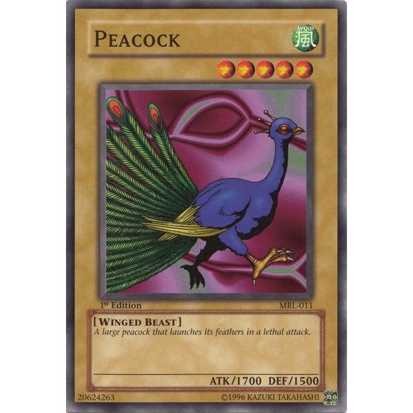 Image for Peacock (MRL-011) (MRL-EN) - YuGiOh