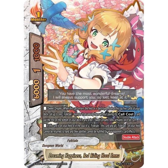 Image for Dreaming Happiness, Red Riding Hood Emma (S-SS01A-SP02/0009EN) (S-SS01A) - Future Card BuddyFight