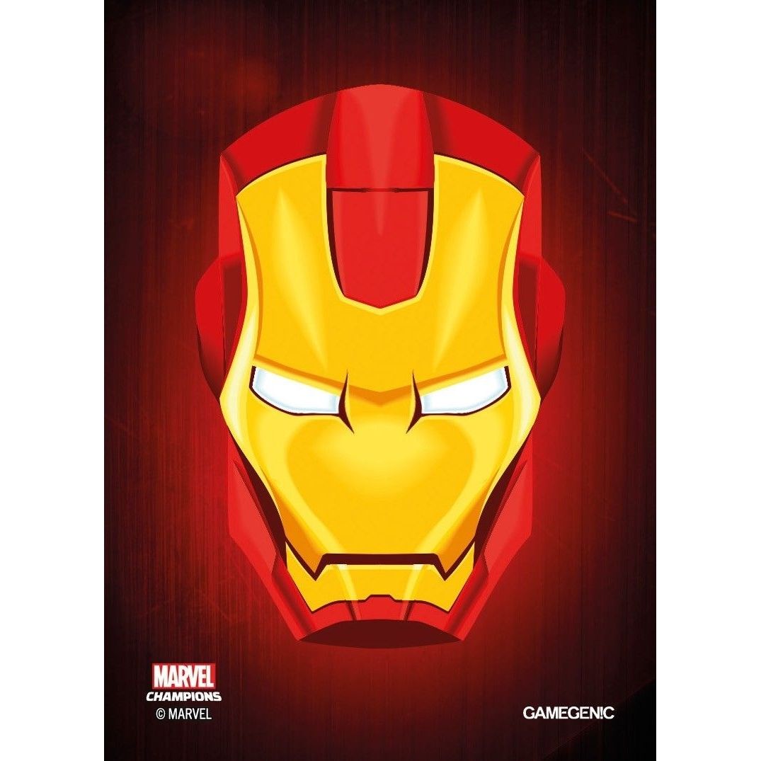 Image for Marvel Champions - Iron Man Card Sleeves (50ct.) - Card Sleeves