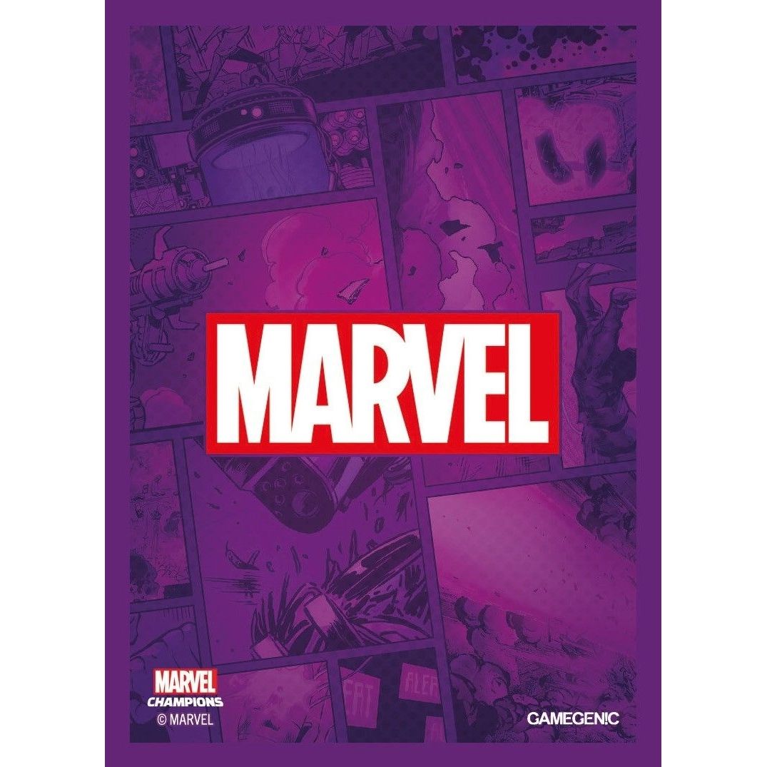 Image for Marvel Champions - Marvel Purple Card Sleeves (50ct.) - Card Sleeves