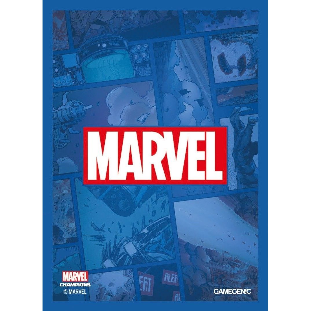 Image for Marvel Champions - Marvel Blue Card Sleeves (50ct.) - Card Sleeves