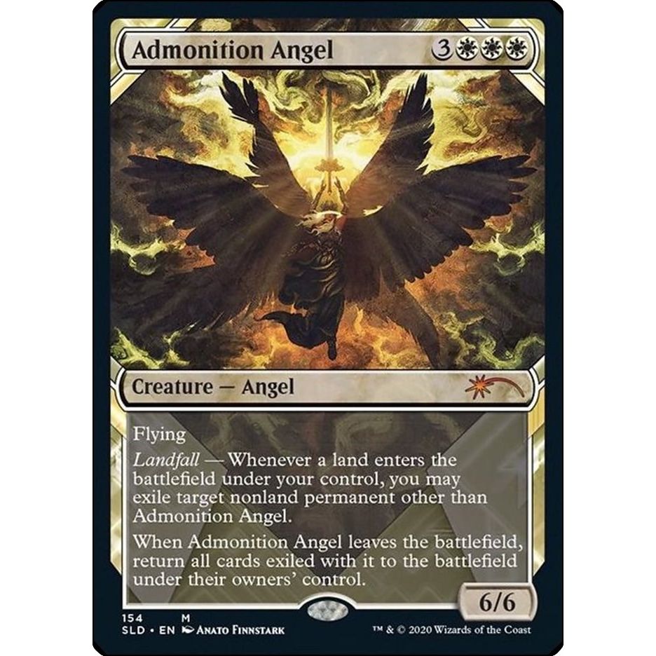 Image for Admonition Angel (154) (SLD) - Magic: The Gathering
