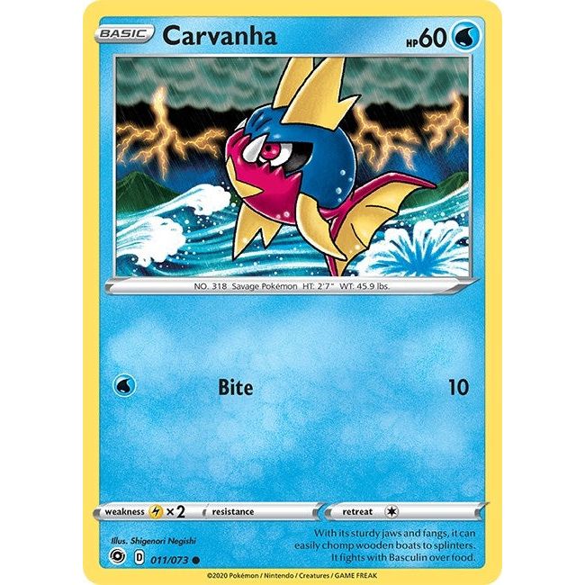 Image for Carvanha (11/73) (CHP) - Pokemon