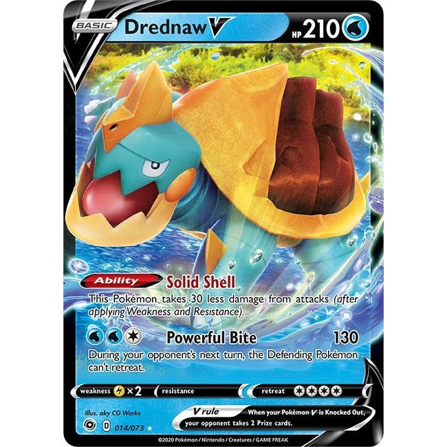 Image for Drednaw V (14/73) (CHP) - Pokemon